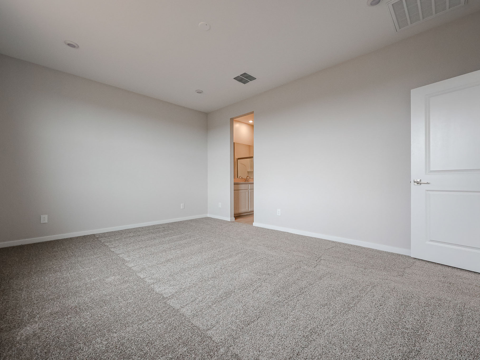 A room with white walls.