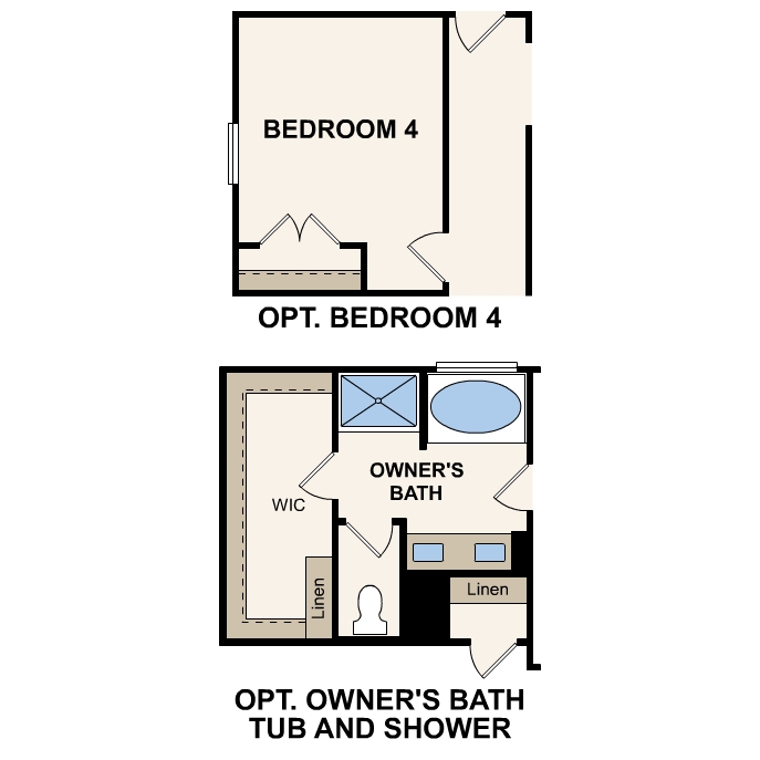 Oak Second Floor Options