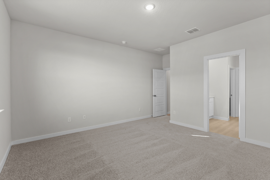 A room with white walls.