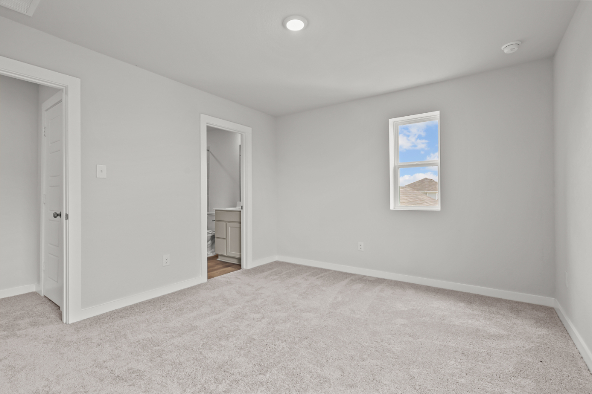 A room with white walls.