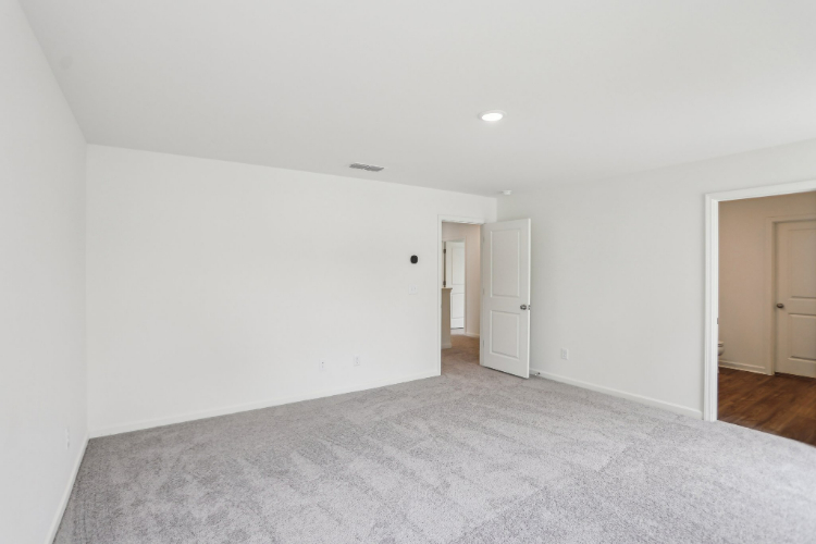 A room with white walls.